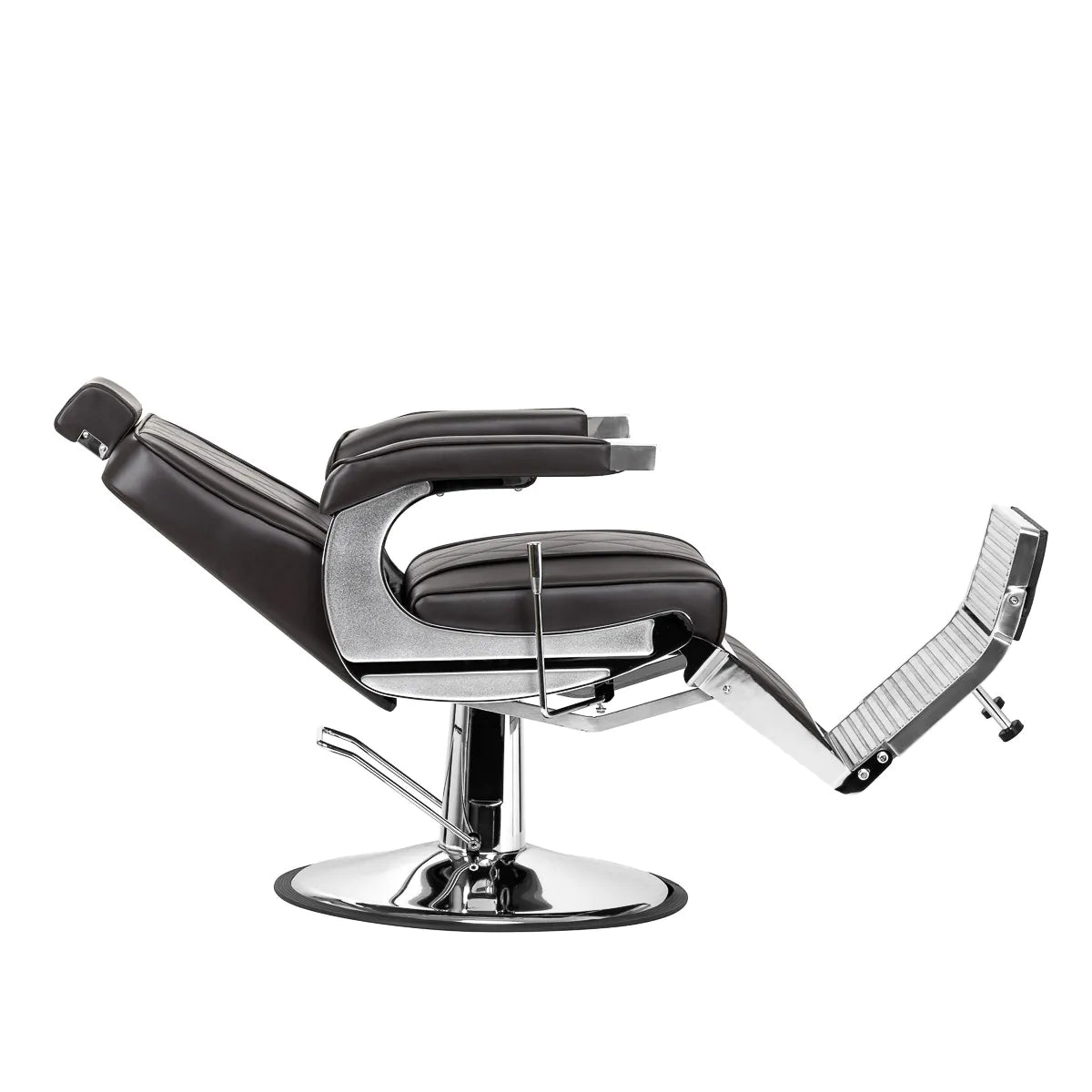 Kadeřnické křeslo Hair System BM88066 Hnědé