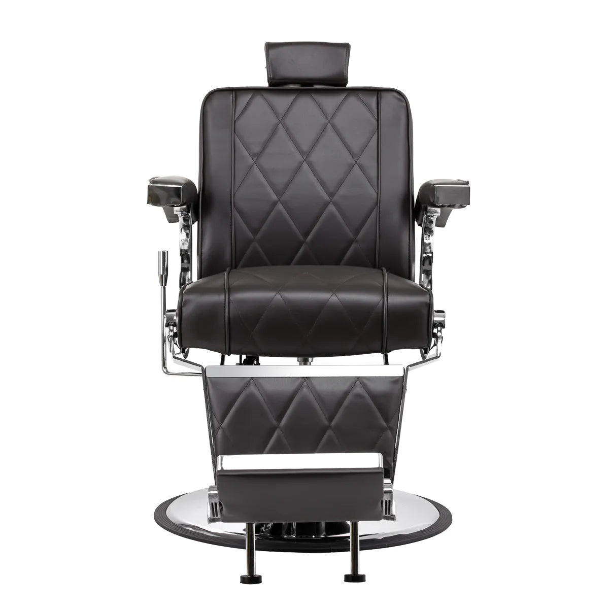 Kadeřnické křeslo Hair System BM88066 Hnědé