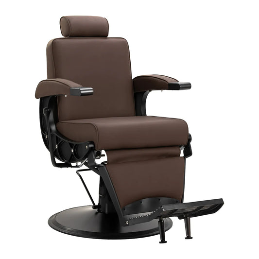 Barbershop chair Gabbiano Continental Brown
