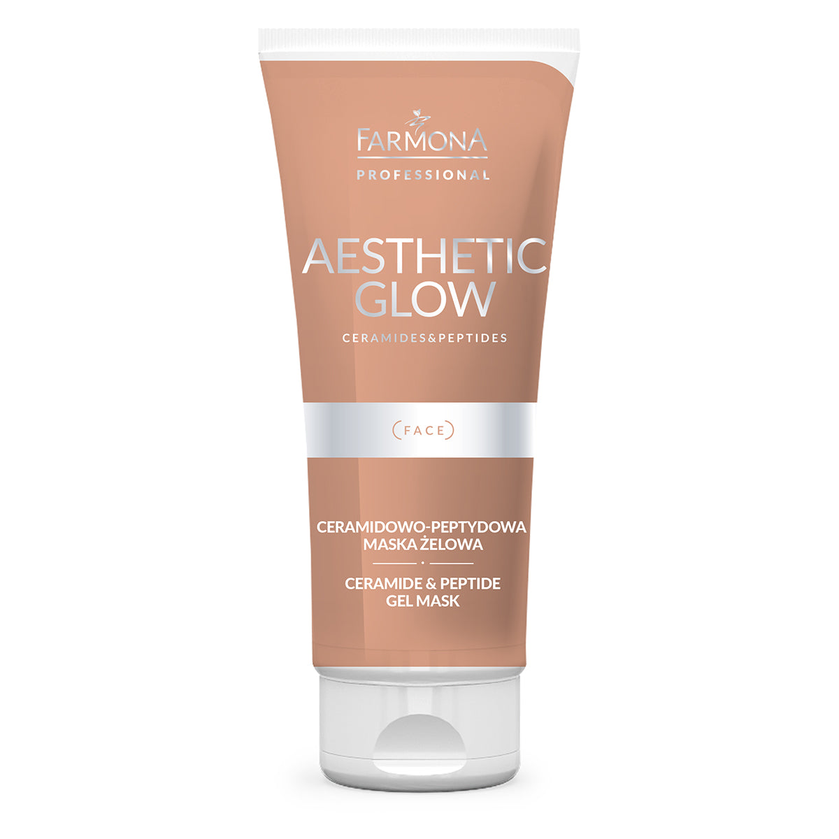 Farmona estetická glow ceramidovo-peptidová gelová maska 200ml