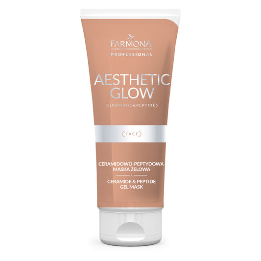 Farmona estetická glow ceramidovo-peptidová gelová maska 200ml