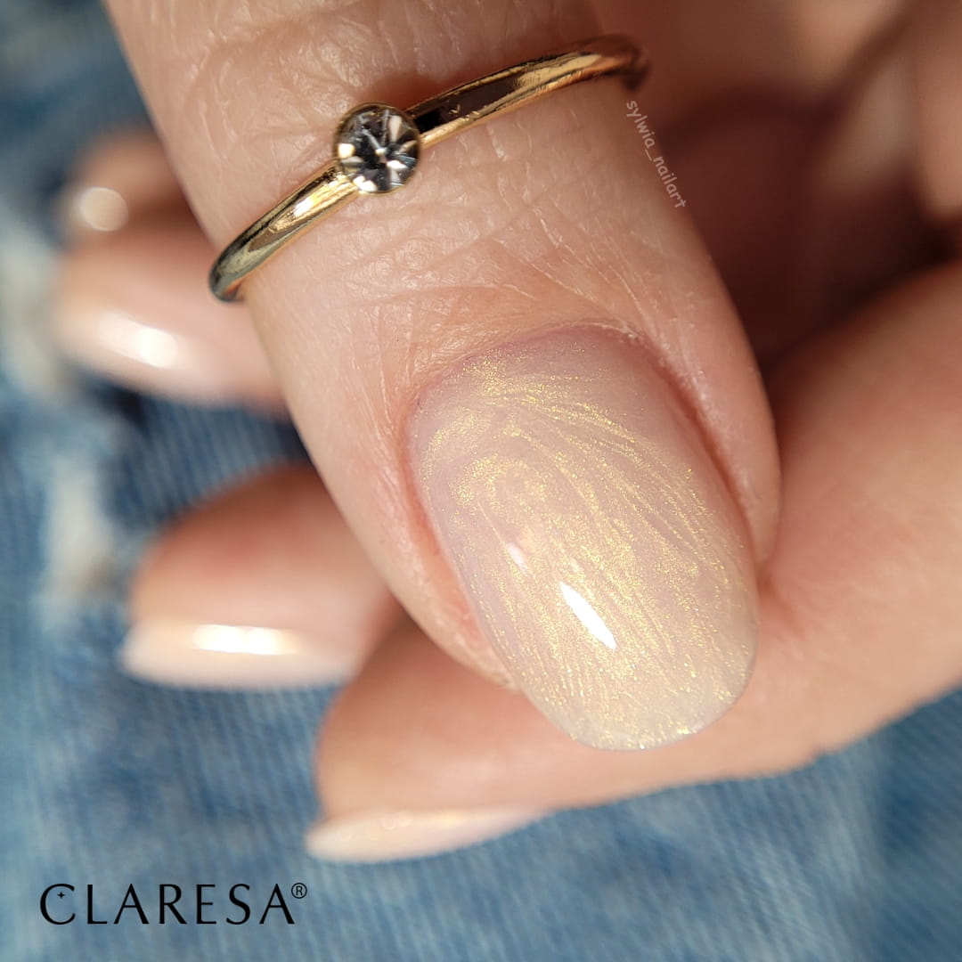 Claresa Soft&Easy dance sparkles stavební gel 45g