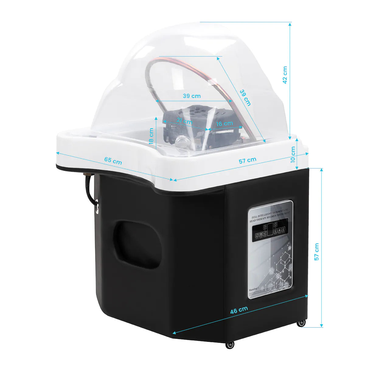 Gabbiano Head Spa umyvadlo 050 černá