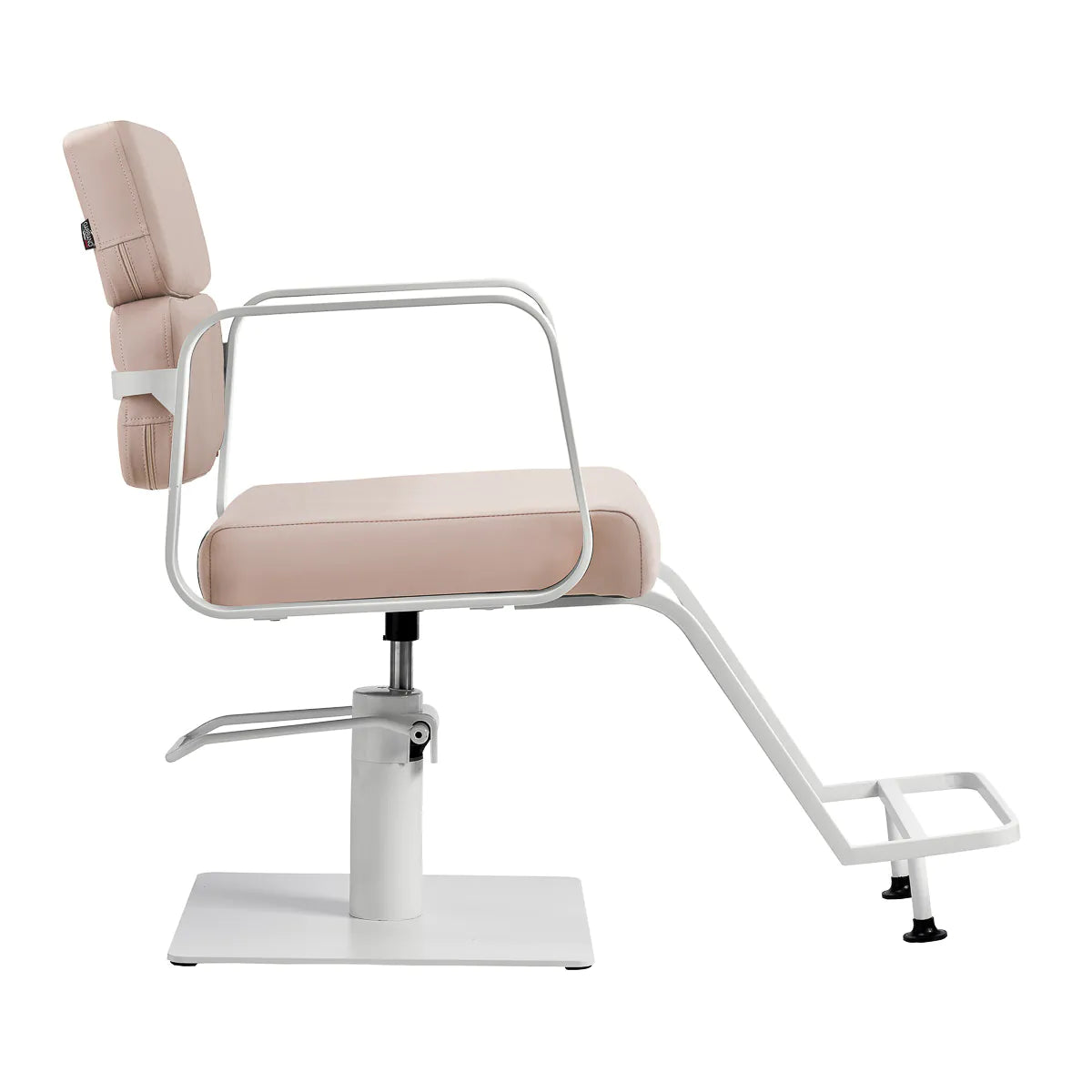 Gabbiano hairdressing chair Porto white beige