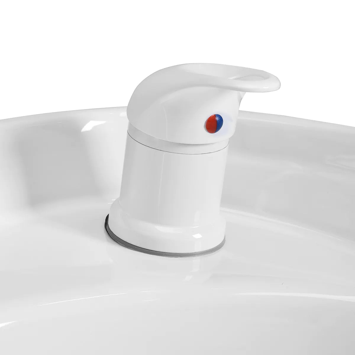 Gabbiano Porto hair wash unit white beige