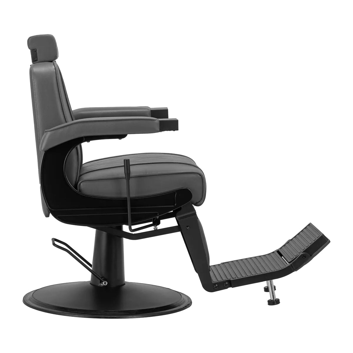 Holičské křeslo Hair System BM88066 šedé