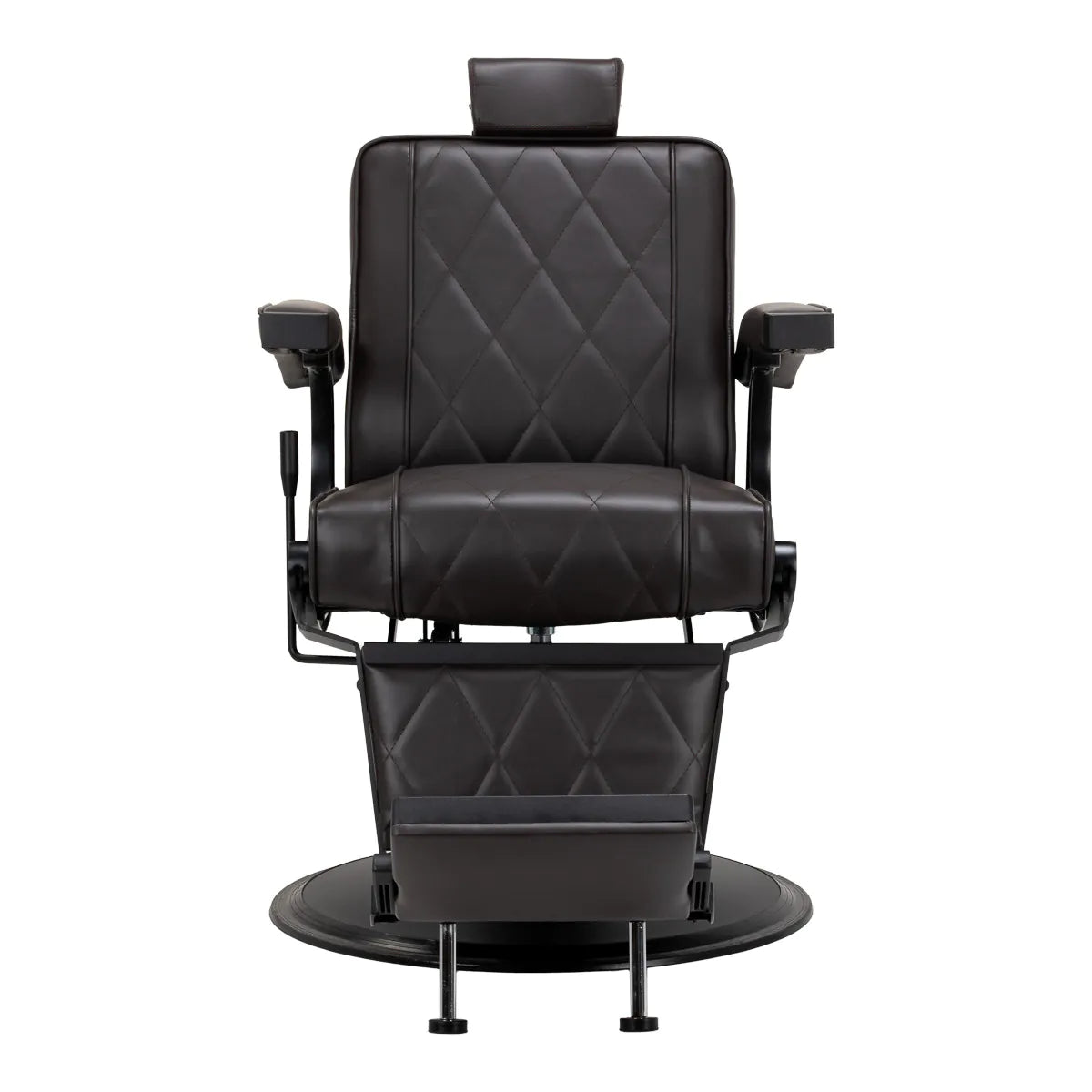 Holičské křeslo Hair System BM88066B hnědé