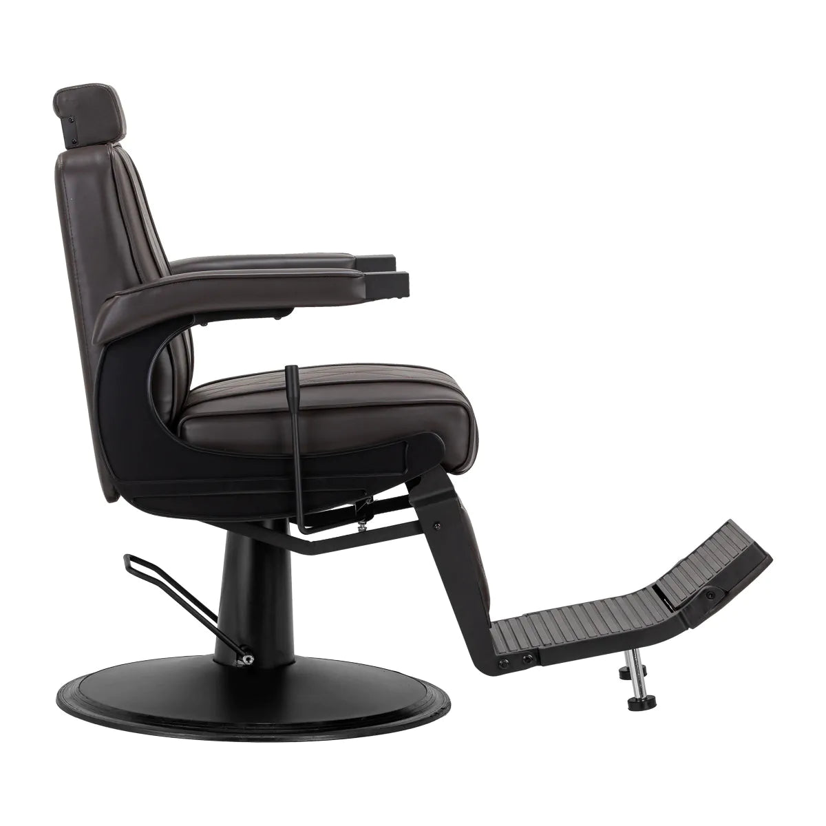 Holičské křeslo Hair System BM88066B hnědé