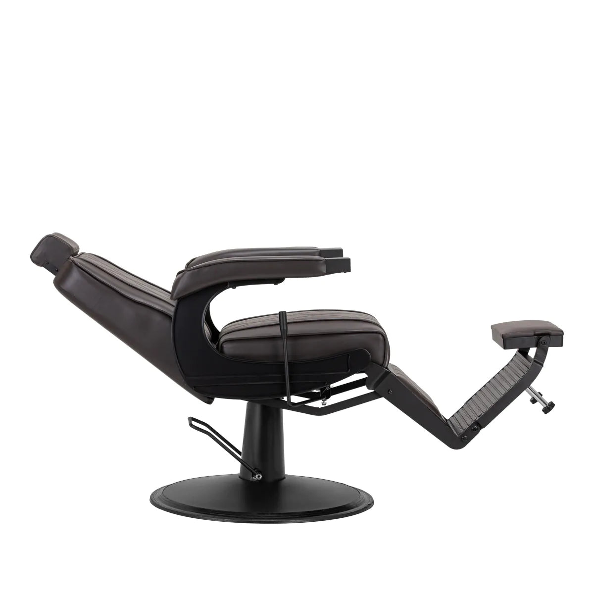 Holičské křeslo Hair System BM88066B hnědé