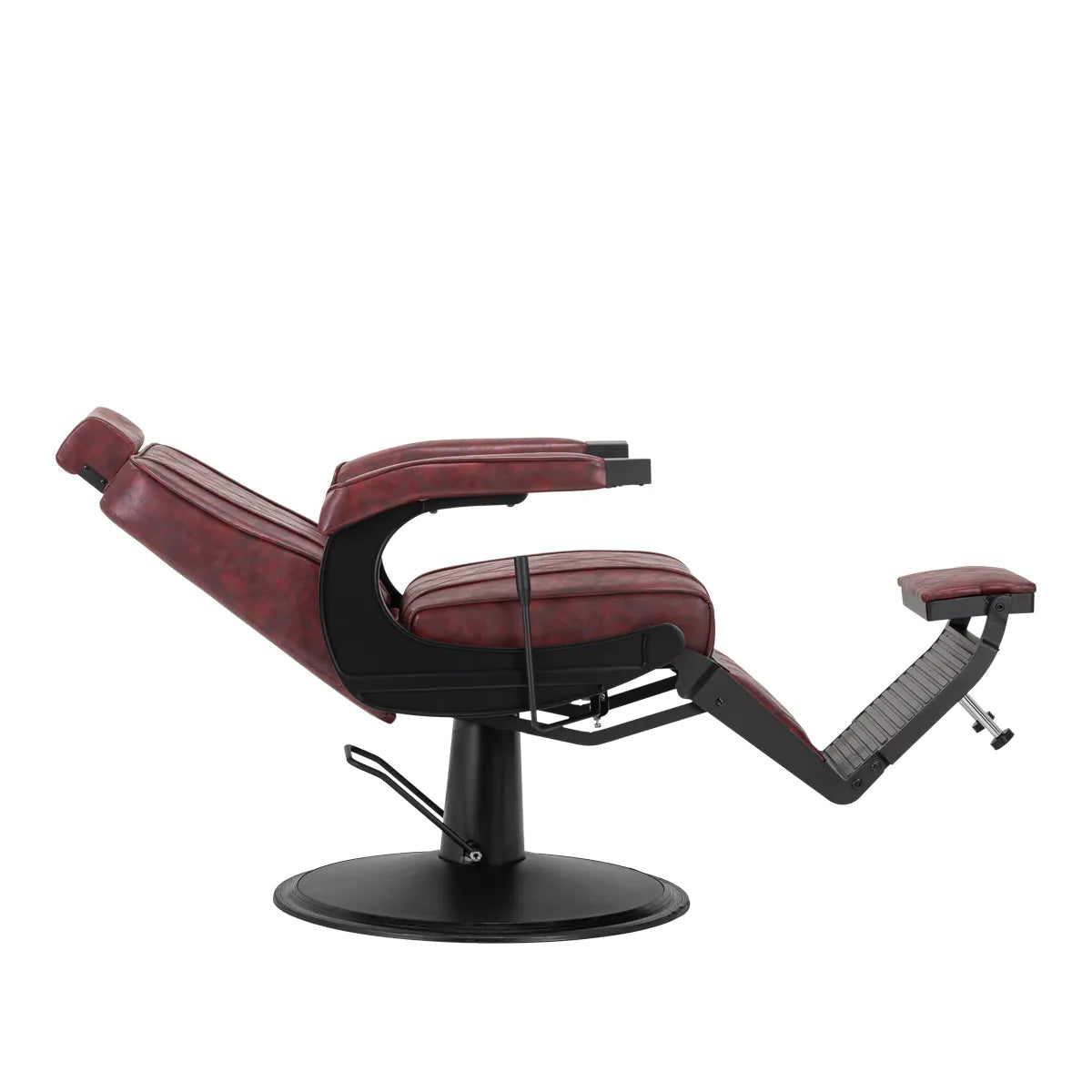 Holičské křeslo Hair System BM88066B hnědé
