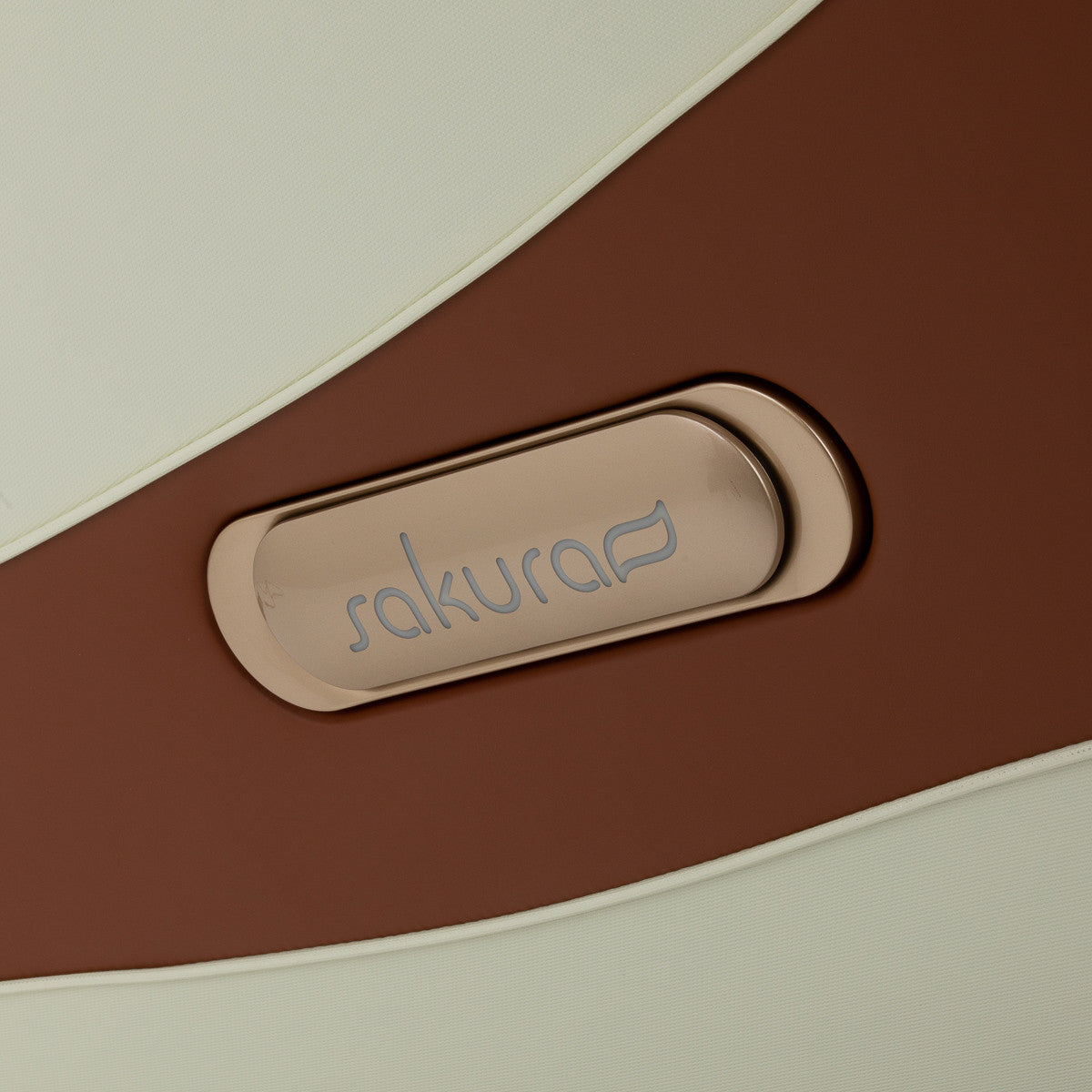 Masážní křeslo Sakura Luxury 808 v bílé a béžové barvě