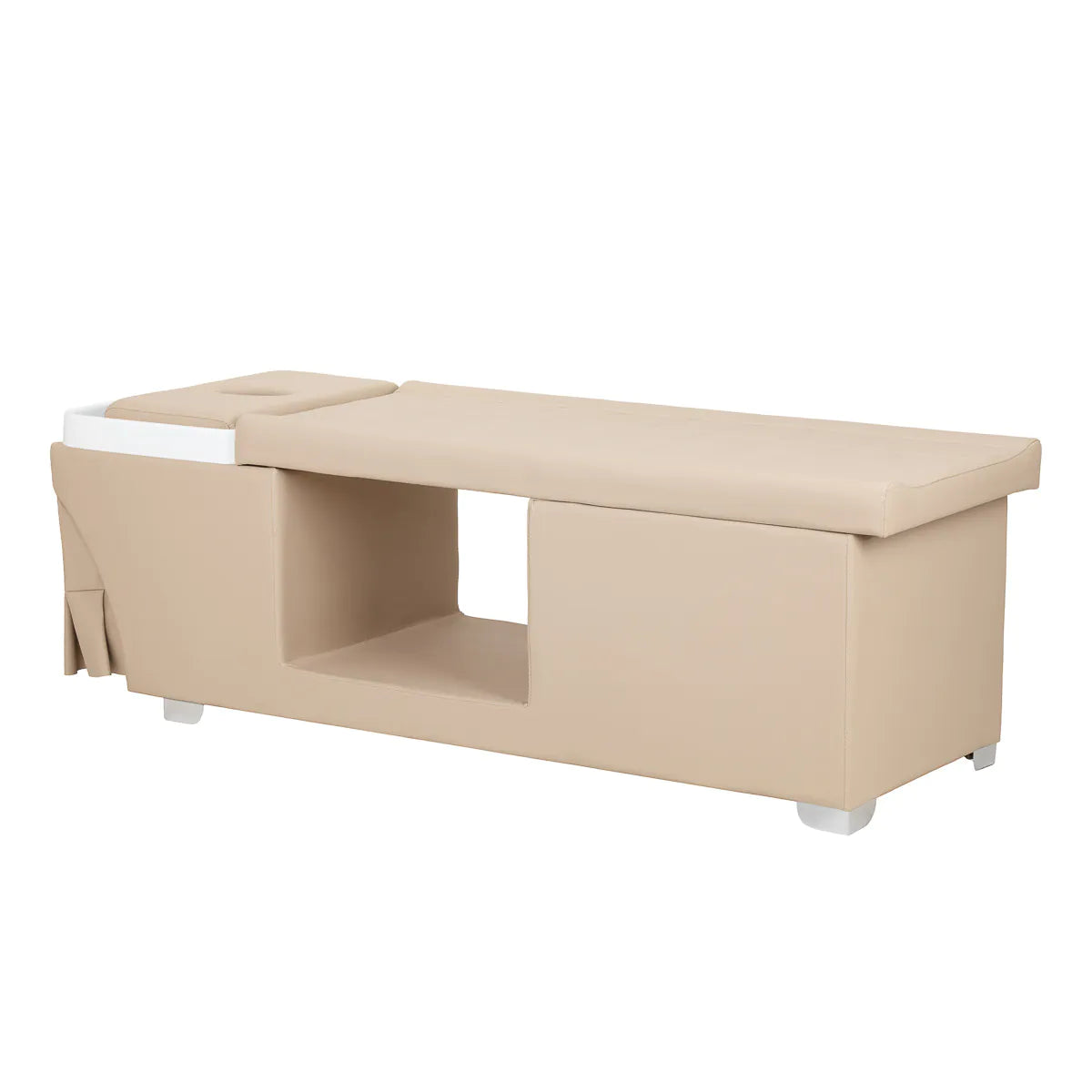 Gabbiano Head Spa Maldives hair washing bed beige