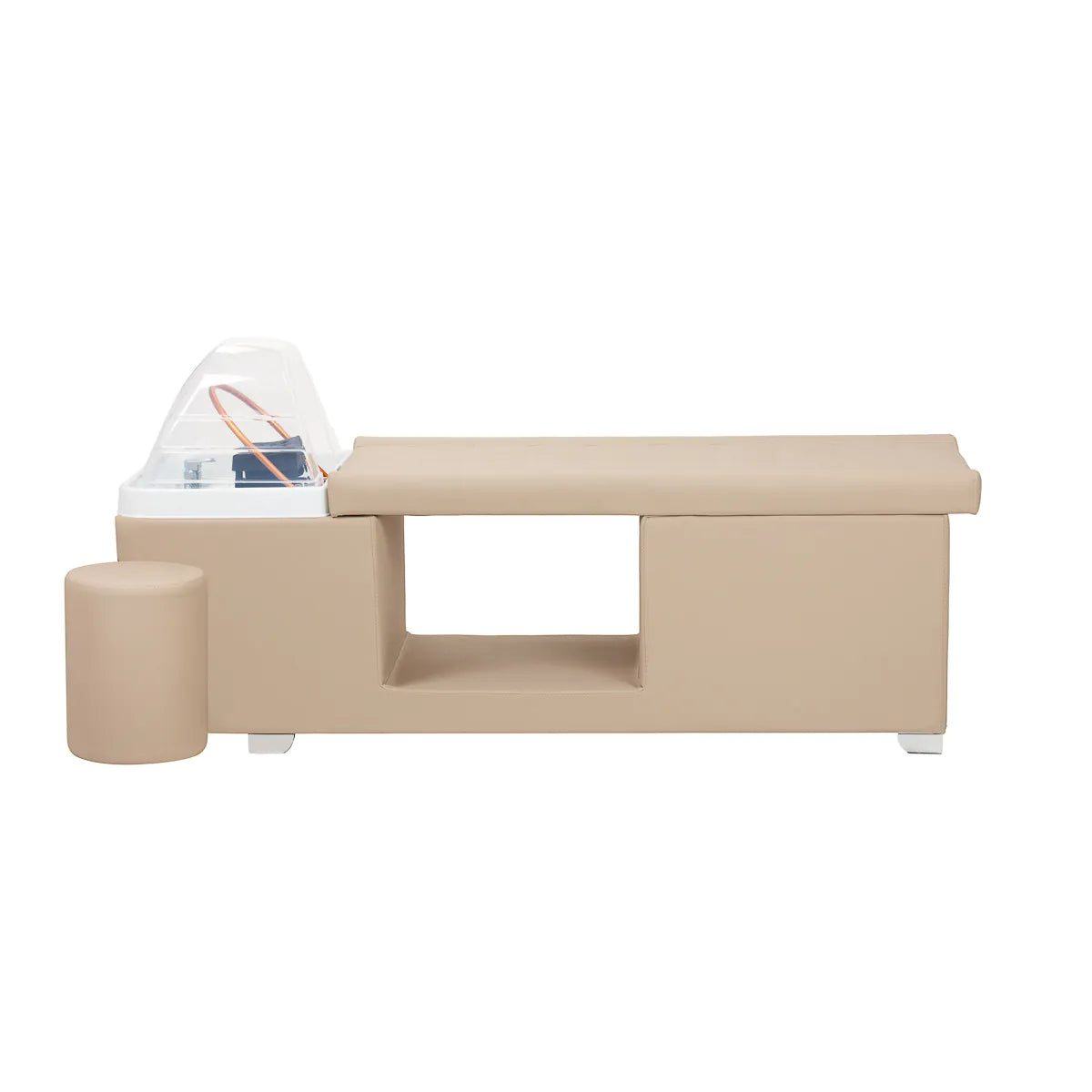 Gabbiano Head Spa Maldives hair washing bed beige