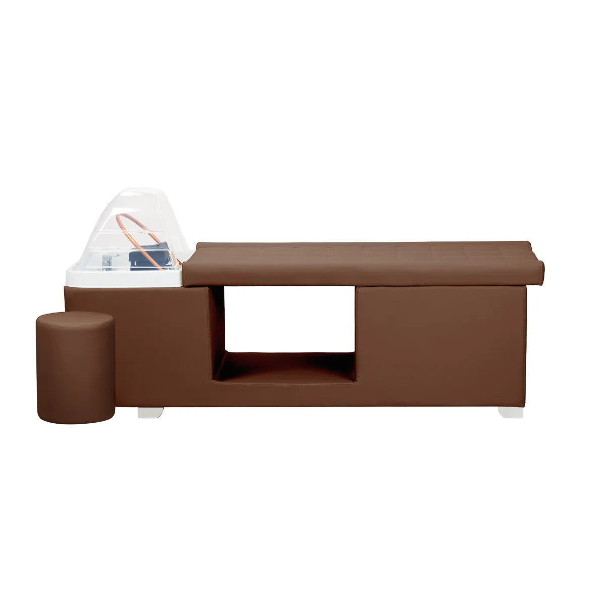 Gabbiano Head Spa Maldives hair washing bed brown