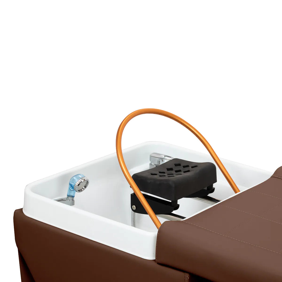 Gabbiano Head Spa Maldives hair washing bed brown