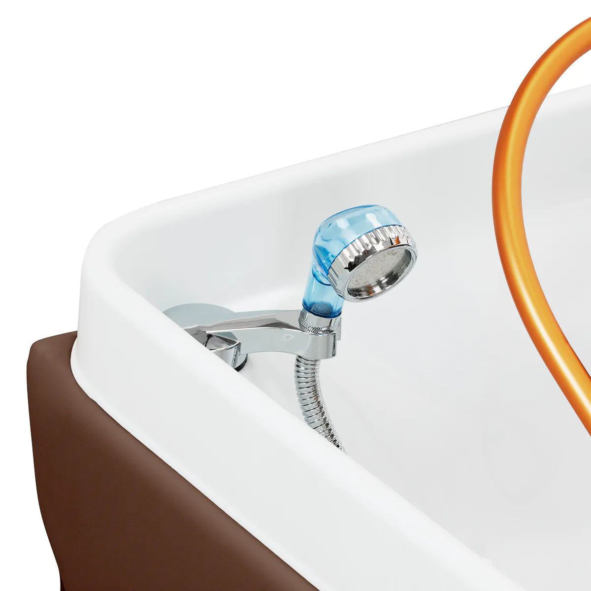 Gabbiano Head Spa Maldives hair washing bed brown