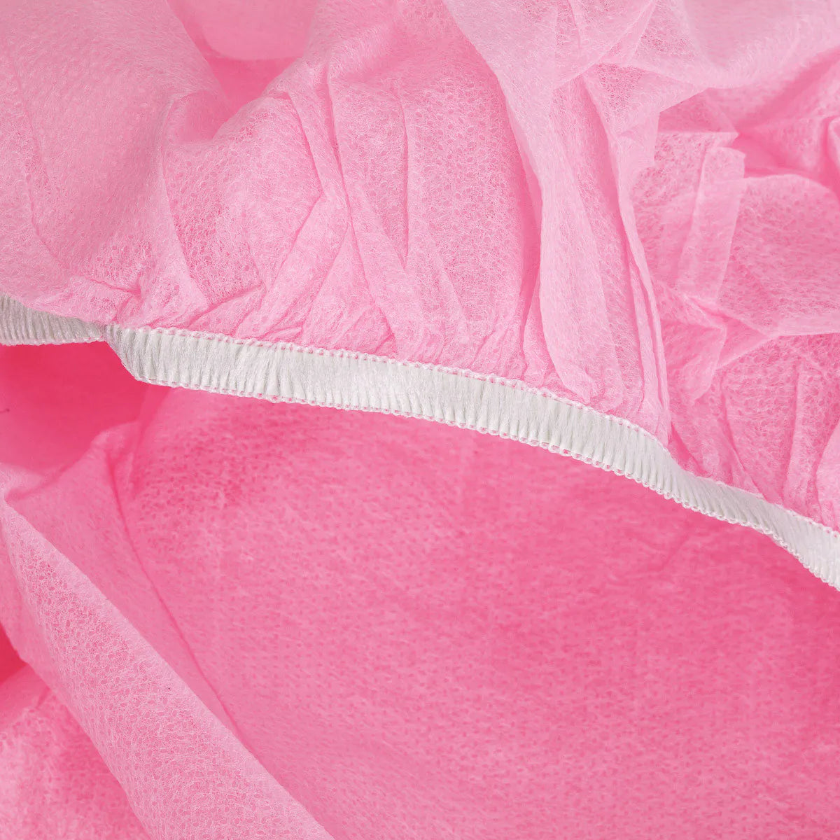 Disposable chair cover with elastic band, 10 pcs. pink