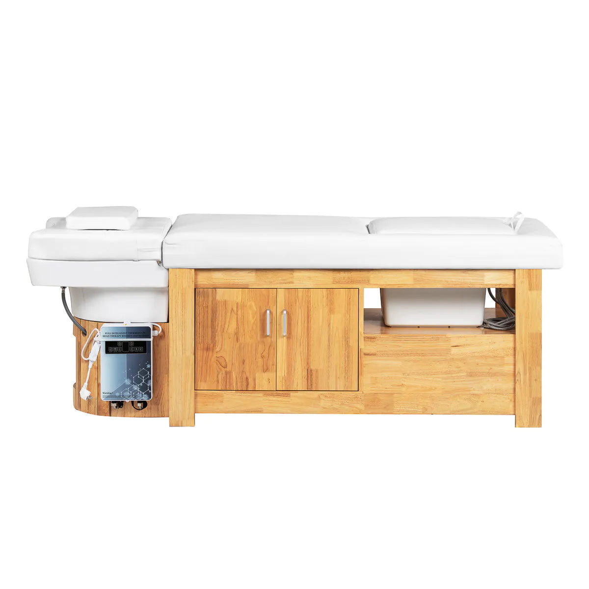 Gabbiano Head Spa Bali hair washing bed white