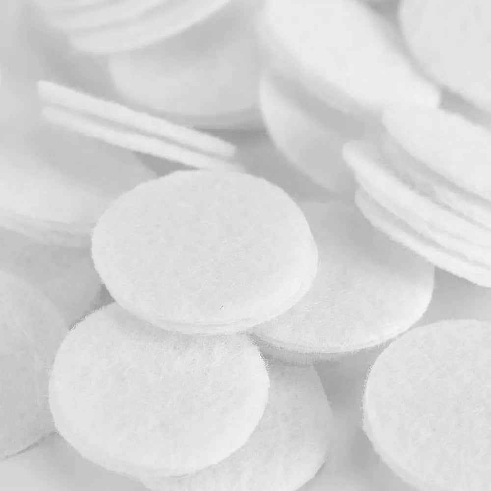 Mikrodermabrazní filtry velké bavlněné 40 ks.