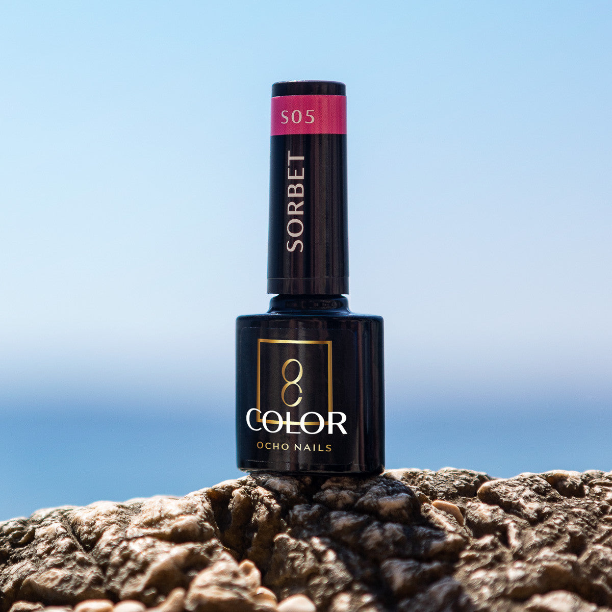 OCHO NAILS Hybridní lak na nehty Sorbet S05 -5 g