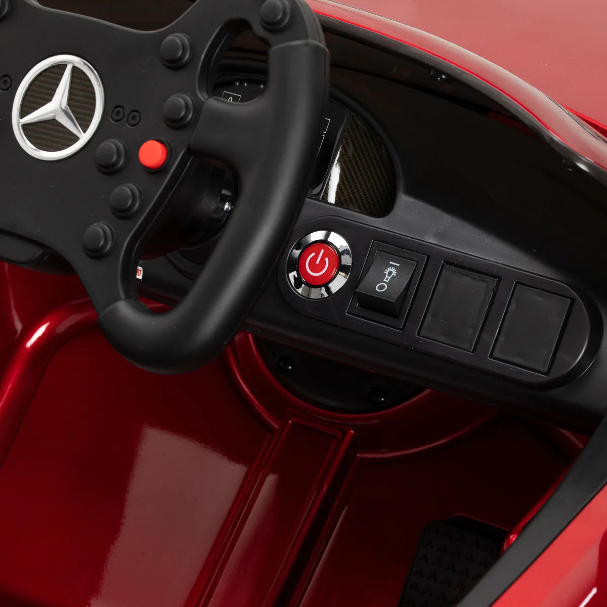 Dětské kadeřnické křeslo ve tvaru autíčka Gabbiano Mercedes
