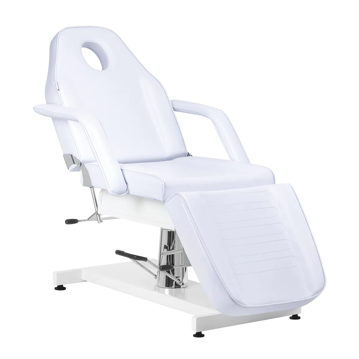 Hydraulické kosmetické křeslo Sillon v2 210, studená bílá