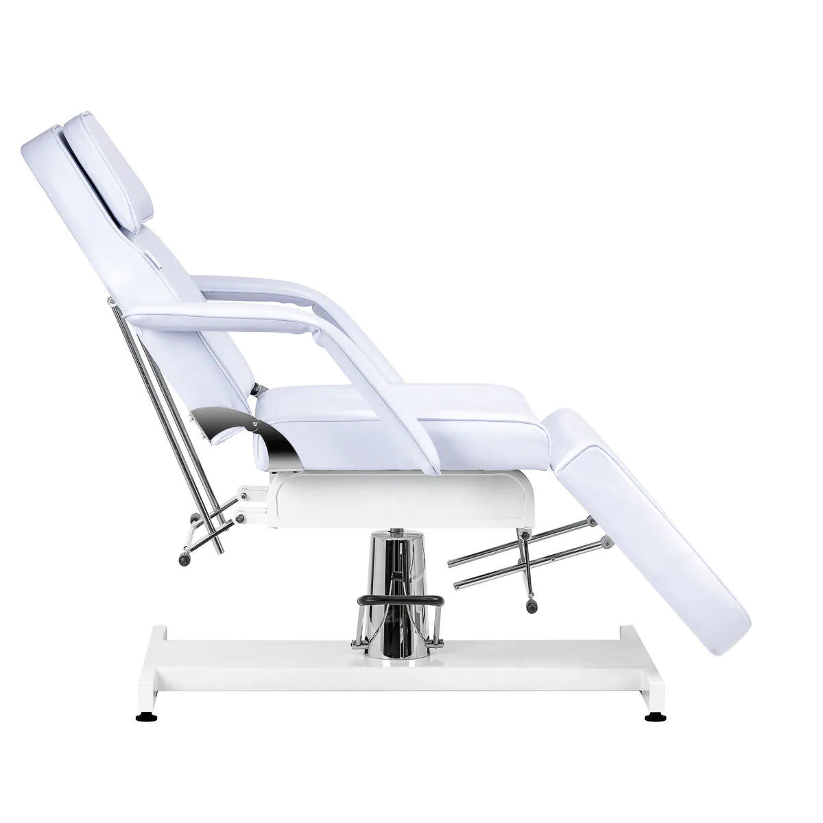 Hydraulické kosmetické křeslo Sillon v2 210, studená bílá