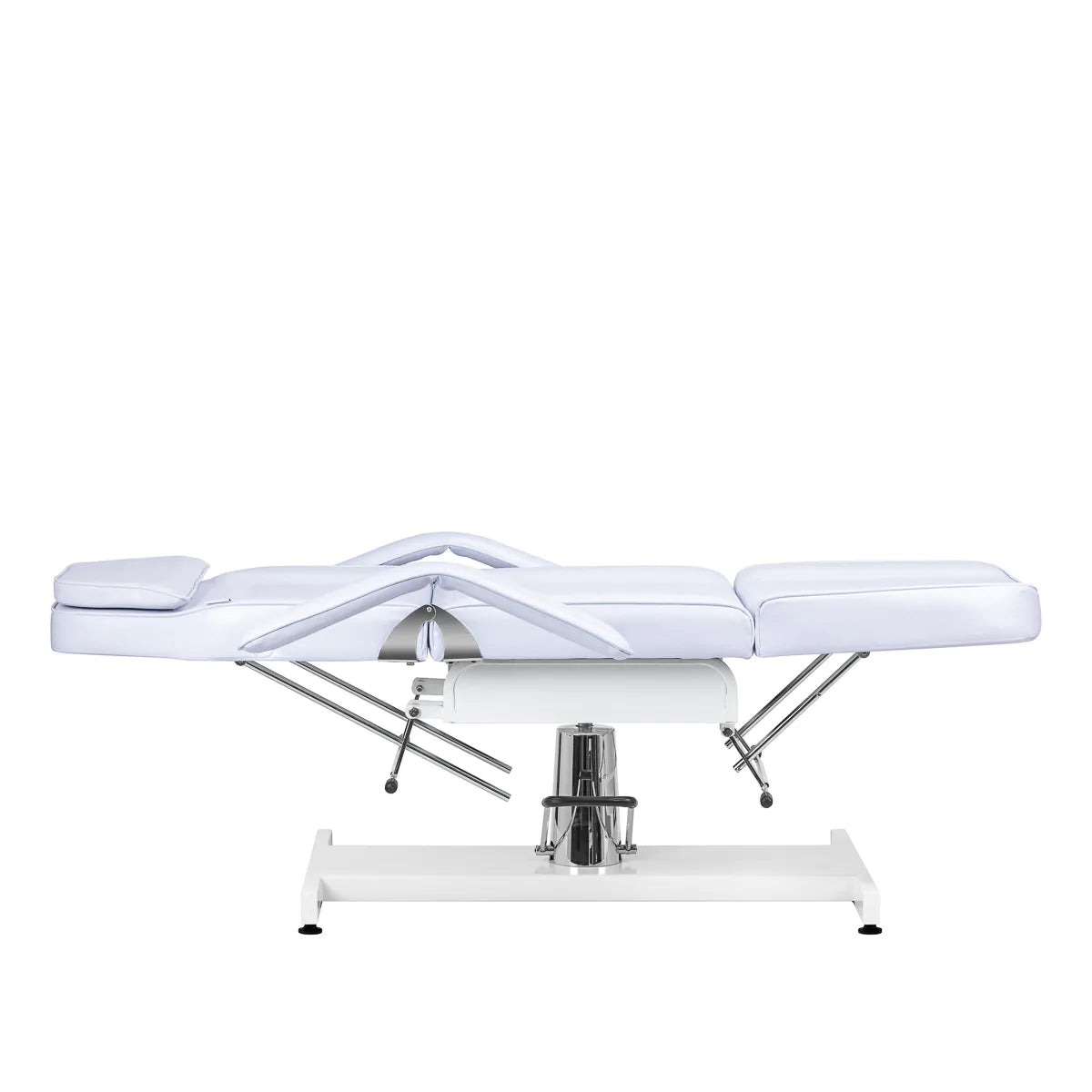 Hydraulické kosmetické křeslo Sillon v2 210, studená bílá