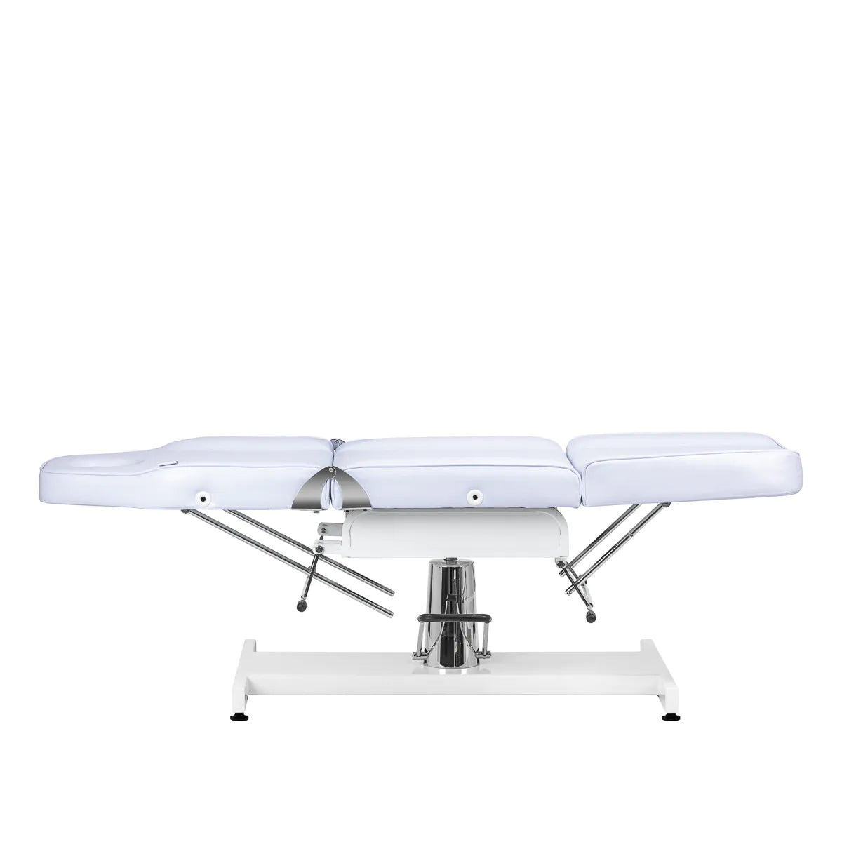 Hydraulické kosmetické křeslo Sillon v2 210, studená bílá