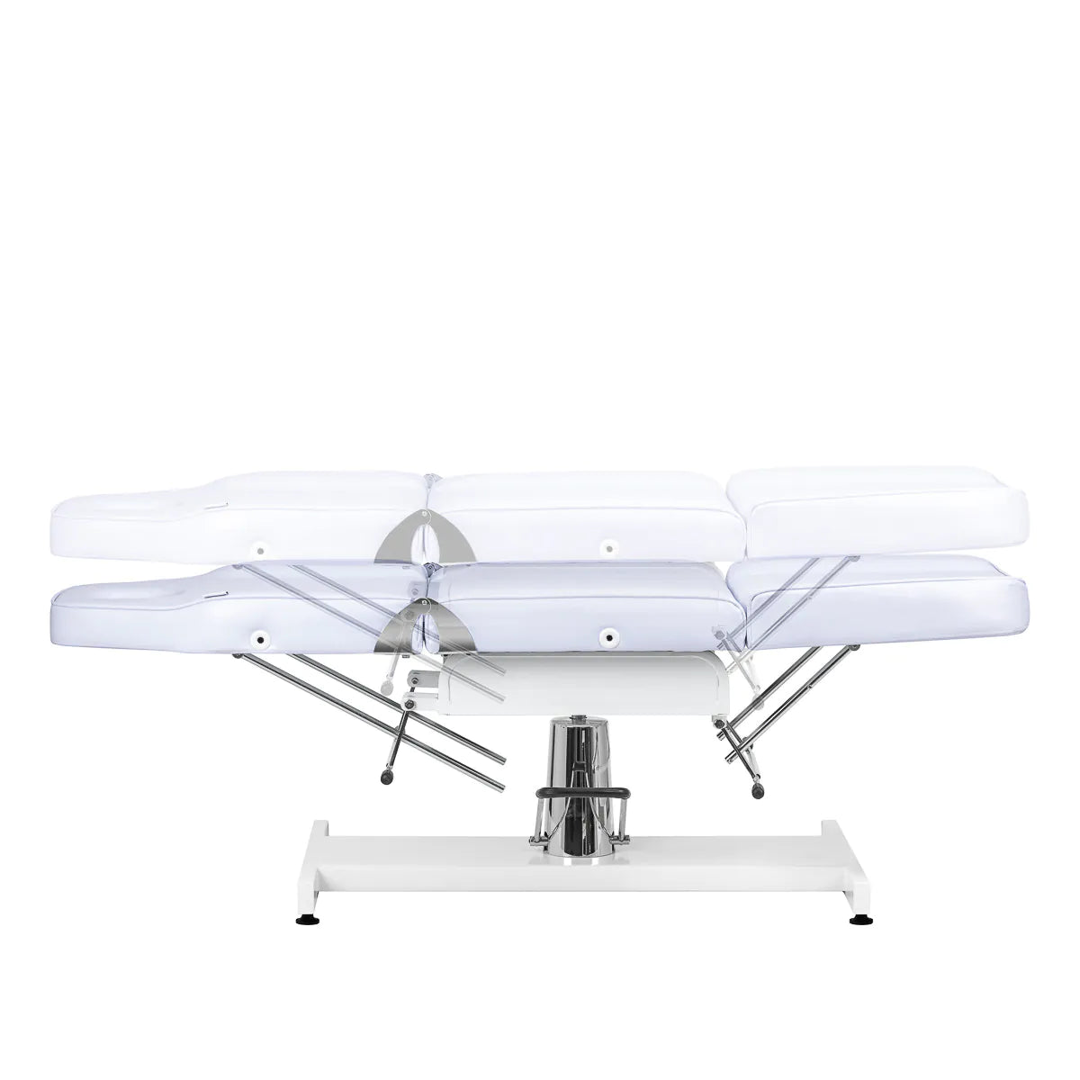 Hydraulické kosmetické křeslo Sillon v2 210, studená bílá
