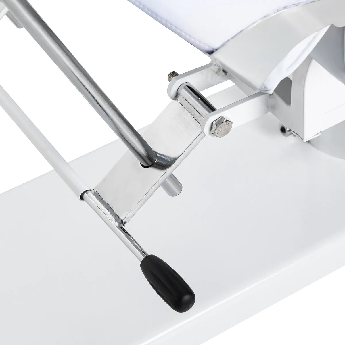 Hydraulické kosmetické křeslo Sillon v2 210, studená bílá