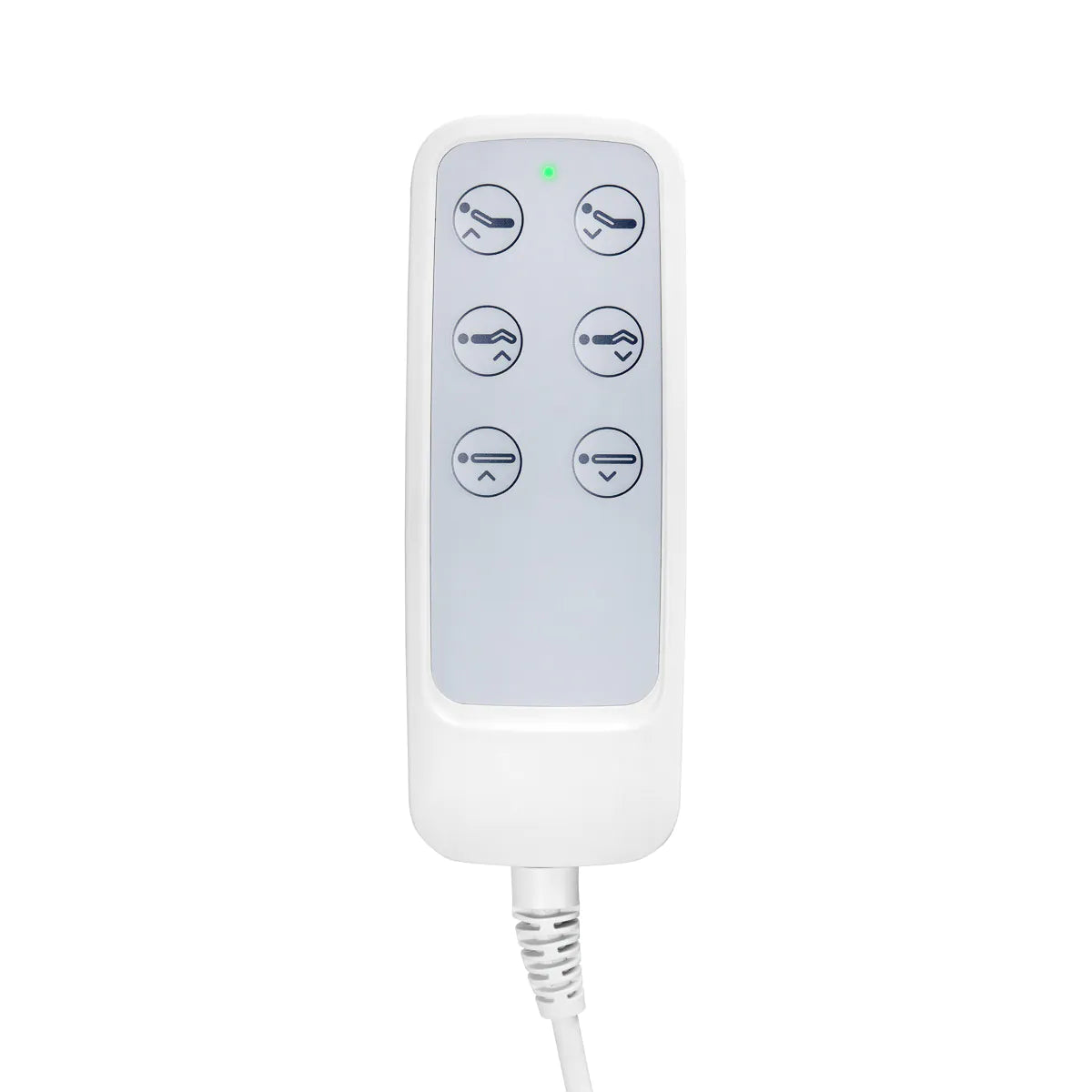 Elektrické kosmetické křeslo SILLON Lux 273b 3 motory studená bílá