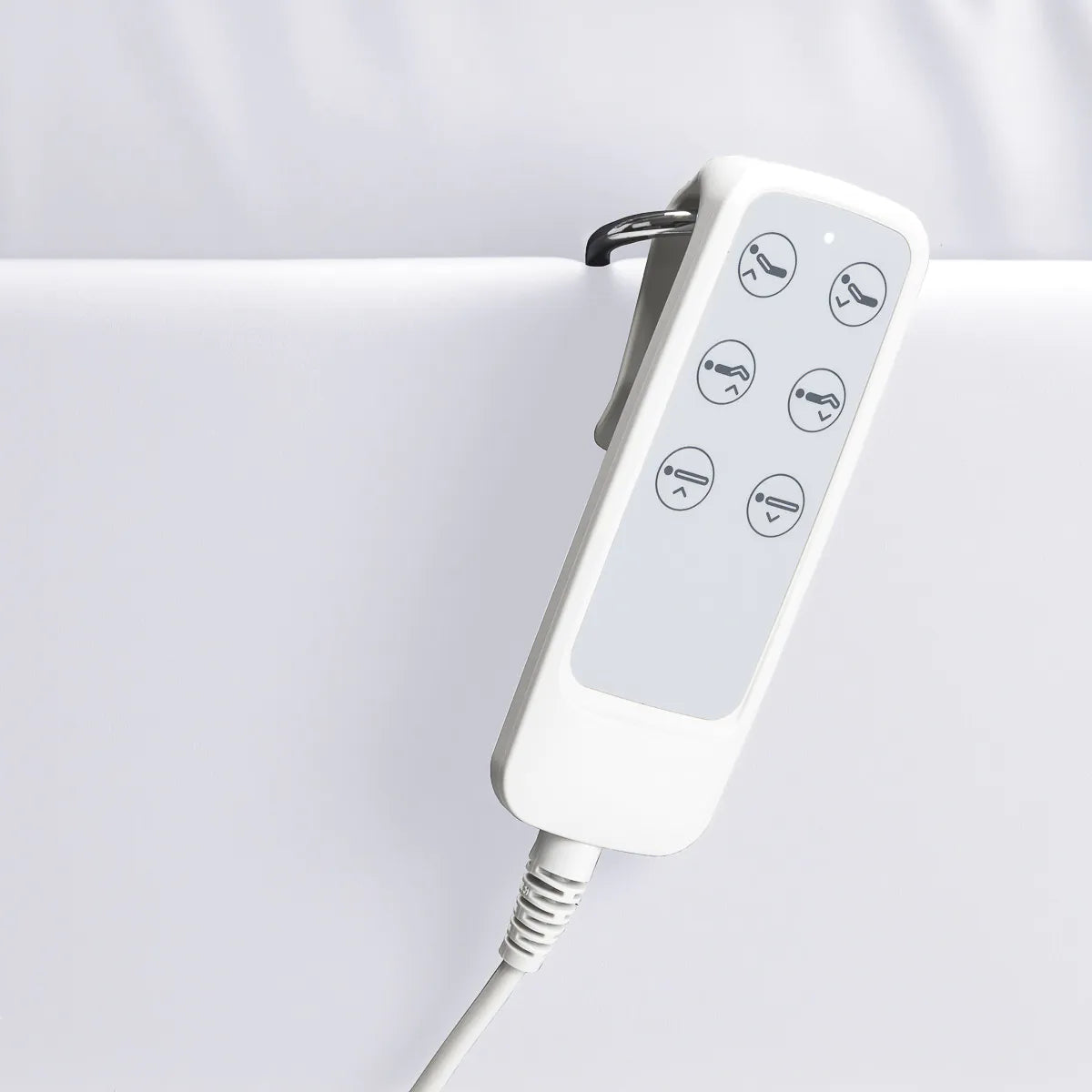 Elektrické kosmetické křeslo SILLON Lux 273b 3 motory studená bílá