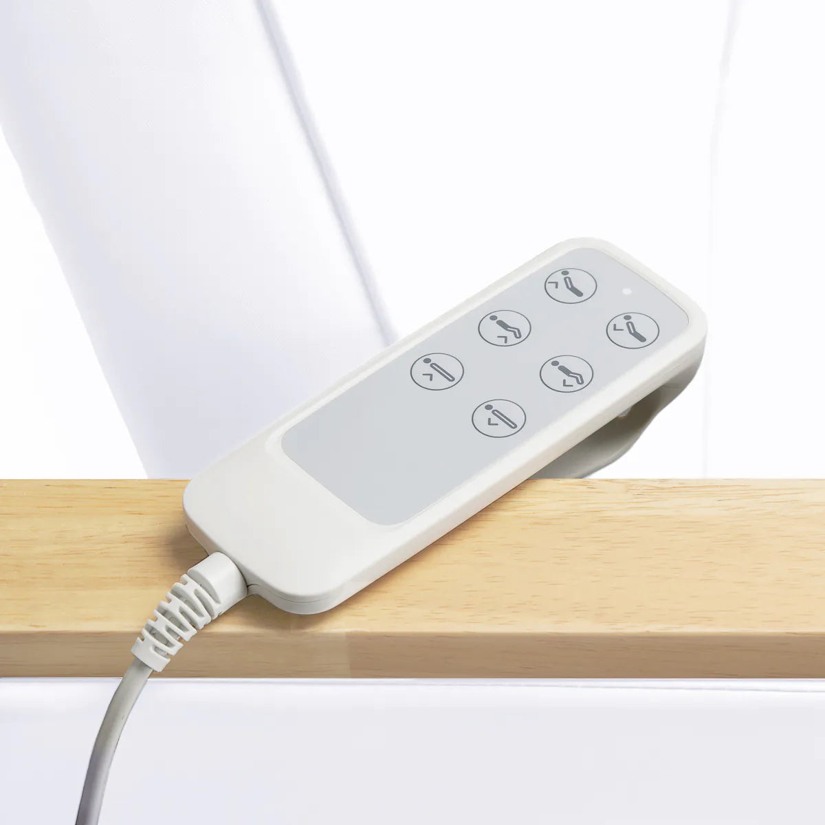 Elektrické kosmetické křeslo SILLON Lux 273b 3 motory studená bílá