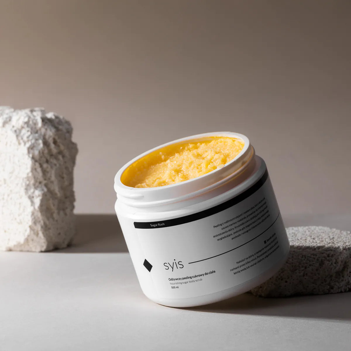 Syis Sugar Rash – nourishing sugar body scrub 500 ml