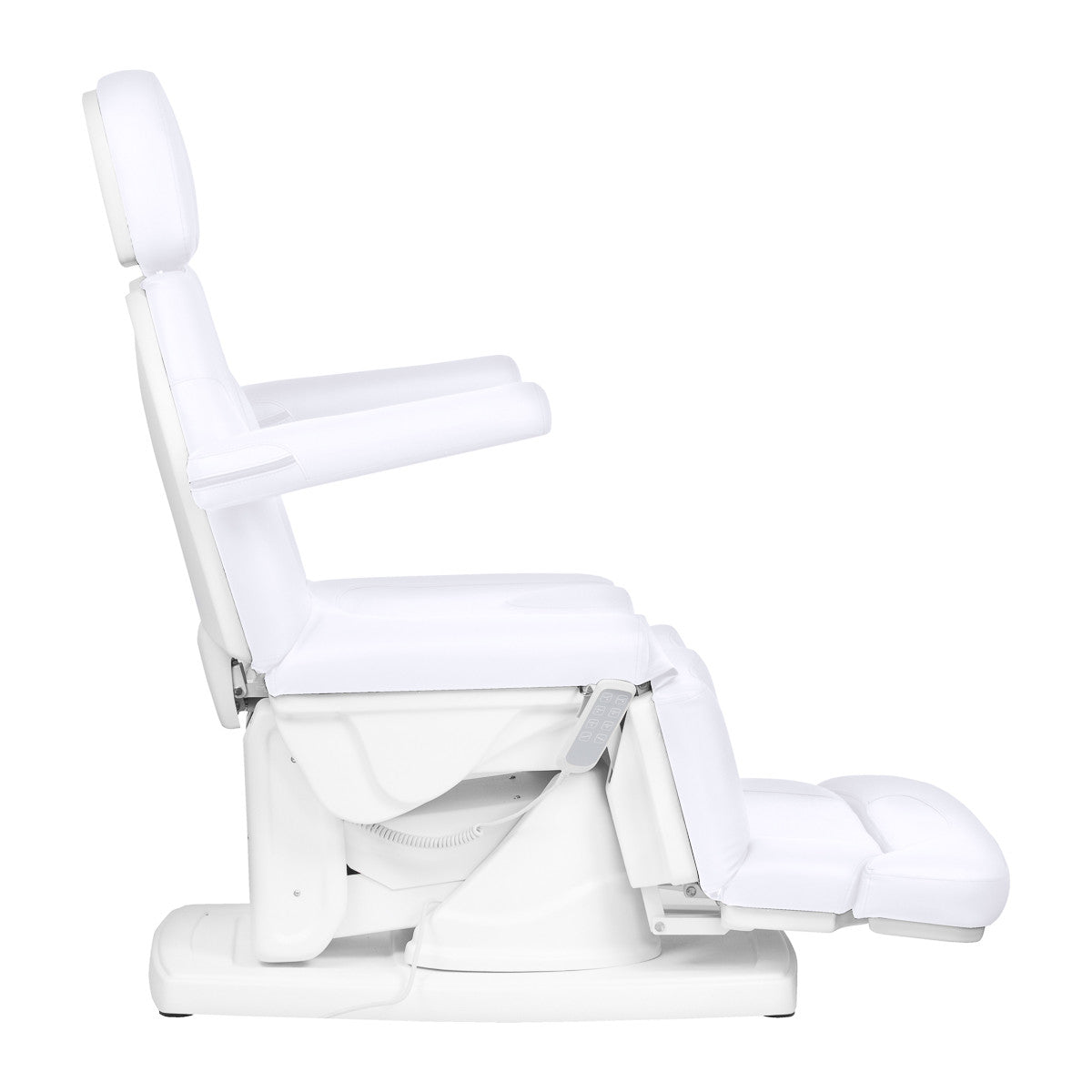 Kate electric podiatry chair, 4 actuators, cool white