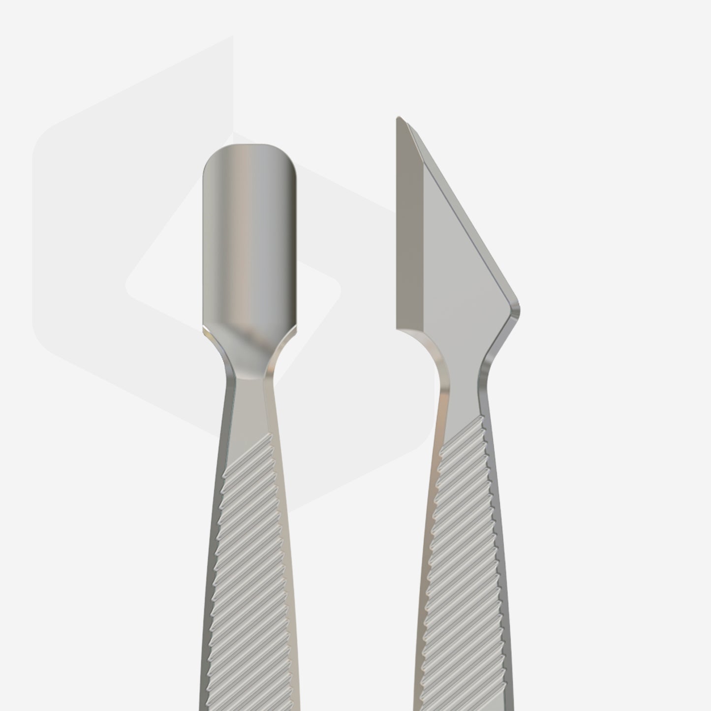 Manicure pusher, flat CLASSIC 10 TYPE 1 (rounded narrow pusher and cleaner) - STALEKS