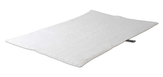 Bath matt ALDA KLASIK, 50×70 cm, white | ALDA hotel equipment a.s.