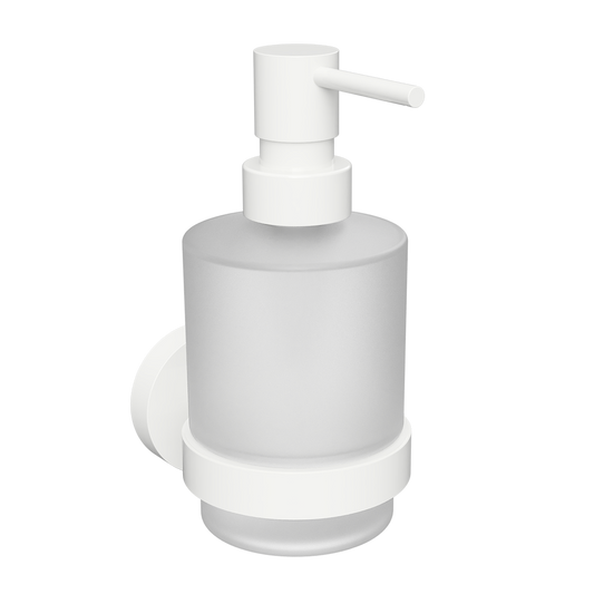 BÍLÝ dávkovač tekutého mýdla, 200 ml