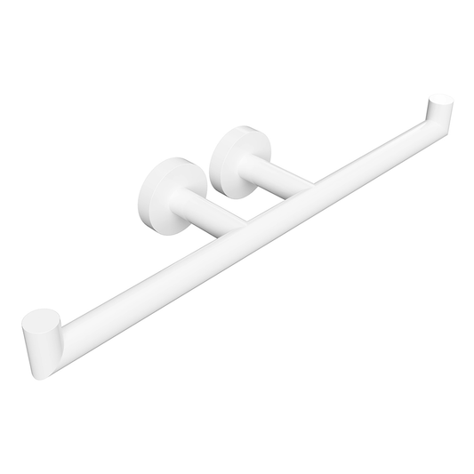 Toilet paper holder double WHITE