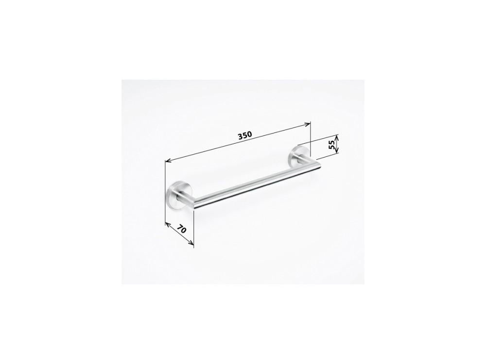 Držák ručníku SATIN, 355 mm