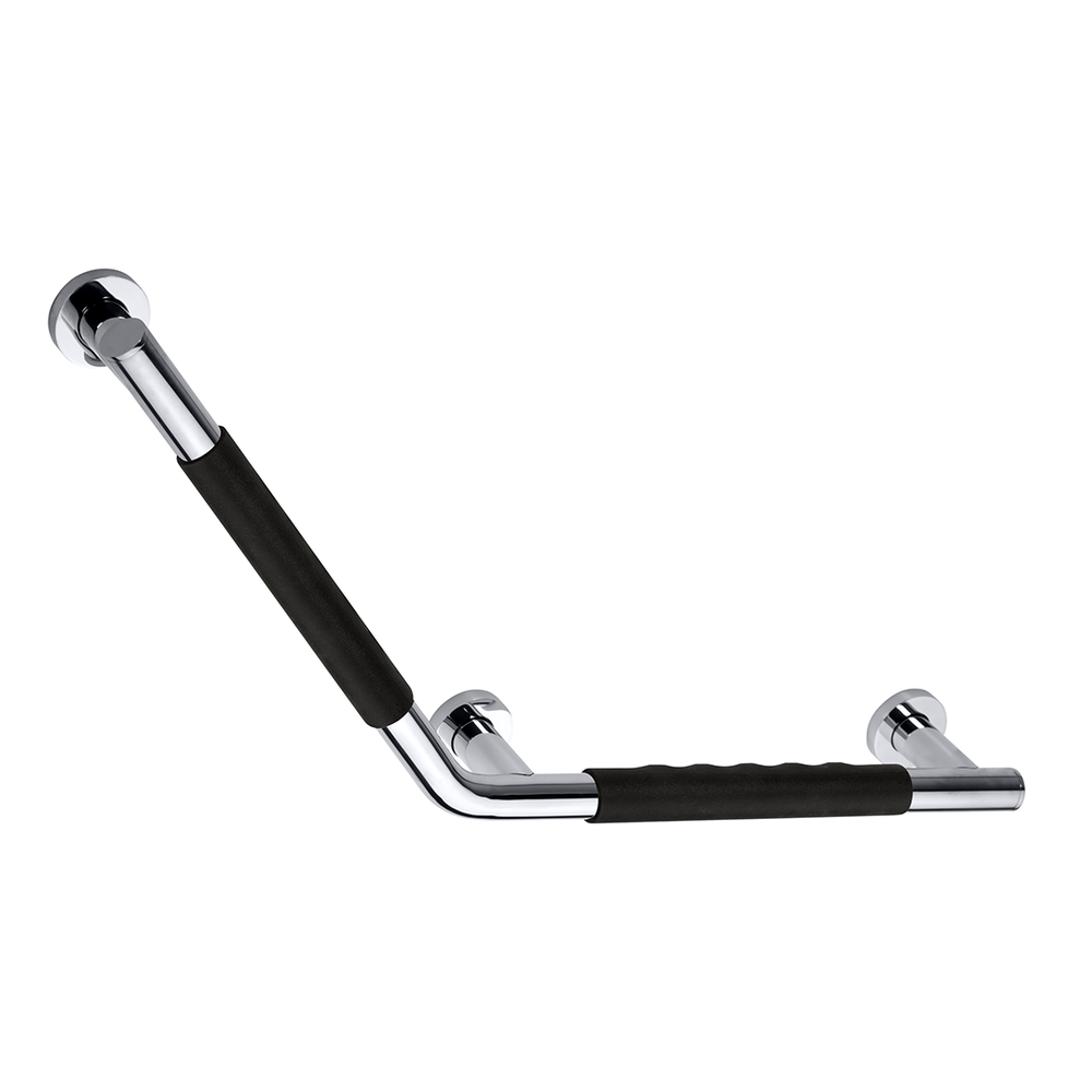 Handle with rubber, bent 135° MODERN, left