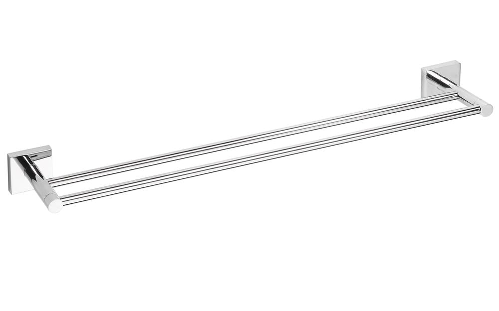 Držák ručníku dvojitý DESIGN B, 655 mm