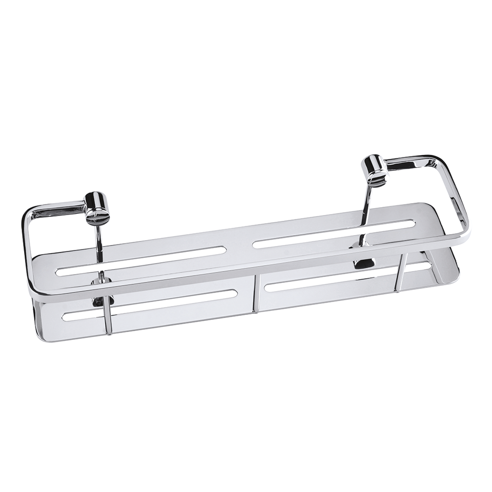 Sprchová police s tyčí, 400 mm