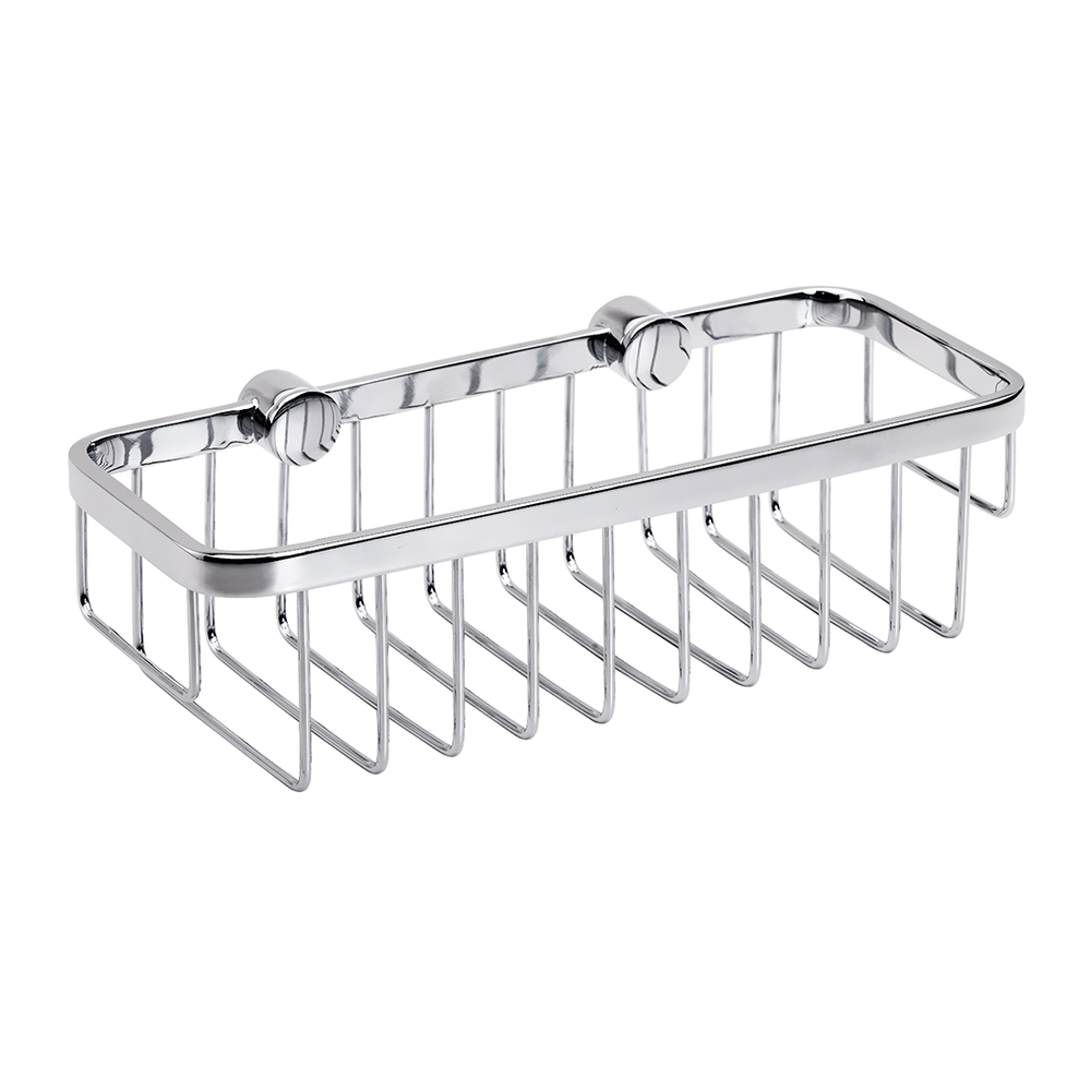 Obdélníková drátěná sprchová police D