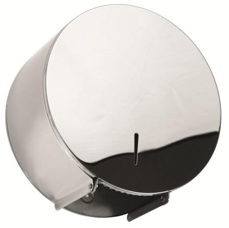 Zásobník toaletního papíru JUMBO, matná nerezová ocel, Ø 310 mm