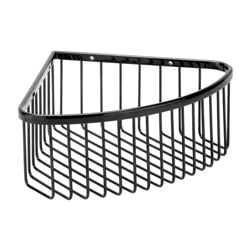 Rohová sprchová polička, Hematit