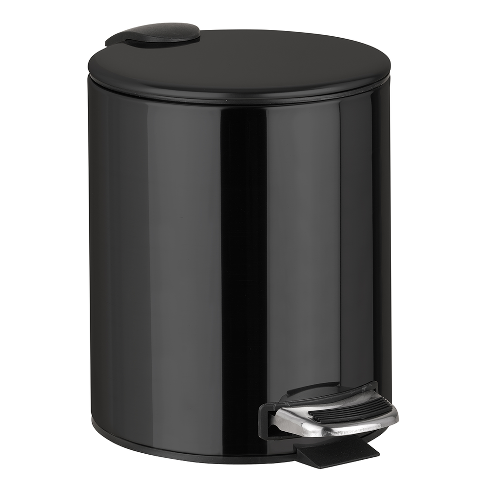 Odpadkový koš s víkem "Soft Close", 5 l, Hematit
