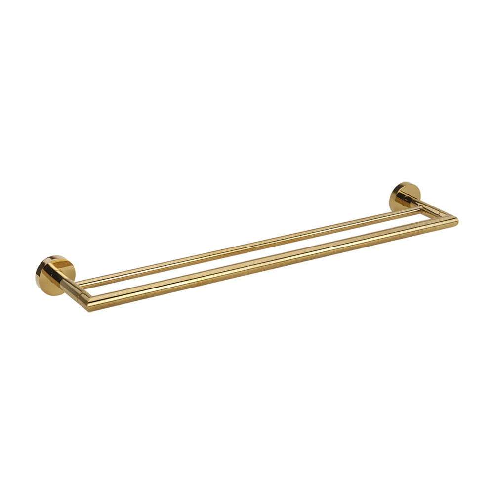 Double towel rail, 600 mm, Brilo