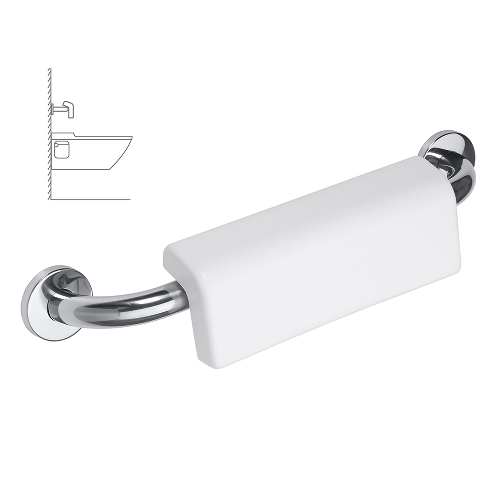 Handle with backrest MODERN